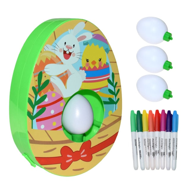 Painting Colorful Eggs